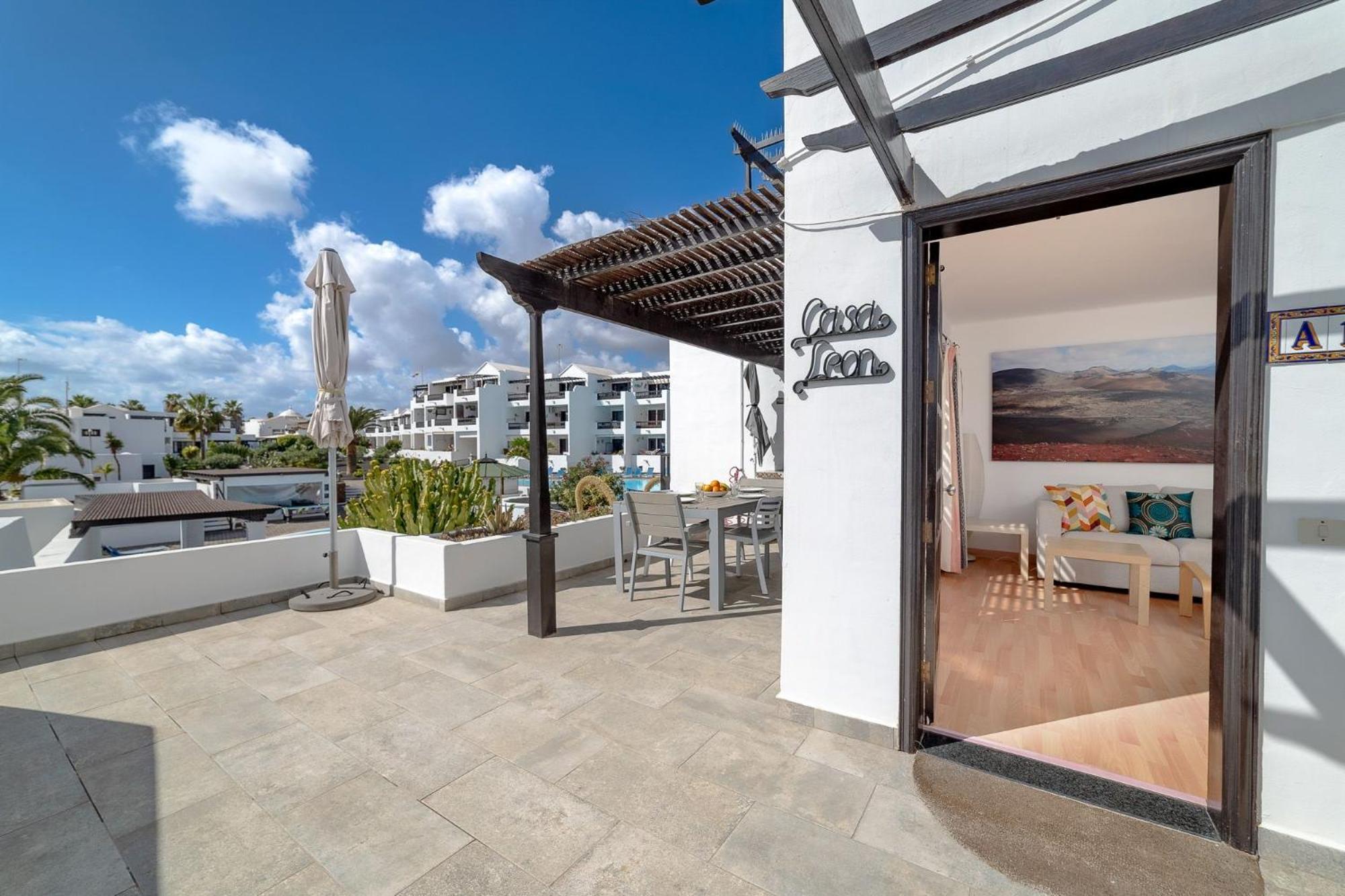 Playa Bastián 2 habs, 2 baños y súper terraza Apartamento Costa Teguise Exterior foto